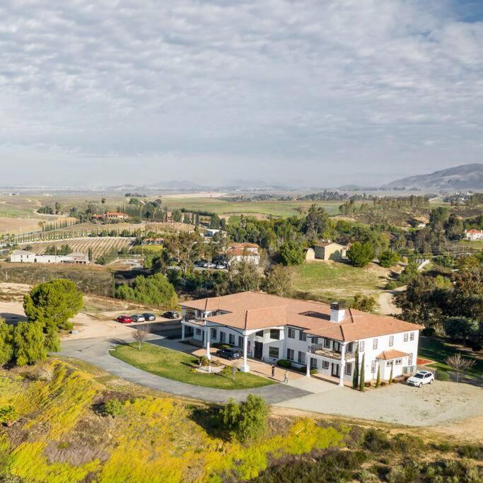 Que Syrah Temecula - Villa With 9 Bedroom 7 Ba With Spa In Wine Country Exteriör bild